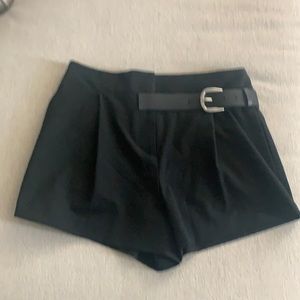 Alice & Olivia women’s black dress shorts.
